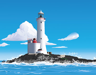 Tusker Rock Lighthouse