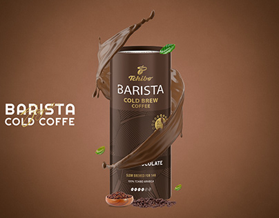 BARISTA COLD BREW COFFEE|ADVERTISING POSTER DESIGN