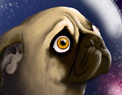 Poster | Space Pug