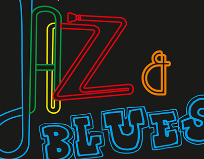 Jazz & Blues Poster