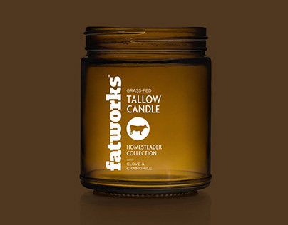 TALLOW CANDLE PACKAGING DESIGN