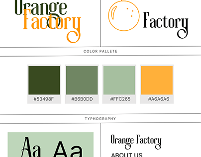 OrangeFactory - Visual Branding