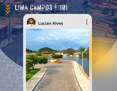 Posts Instagram Social Media Vereador Lucian Alves