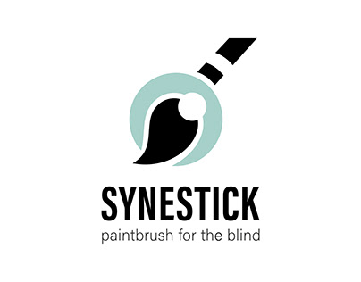 Synestick Paintbrush Logo - Visual Identity Study
