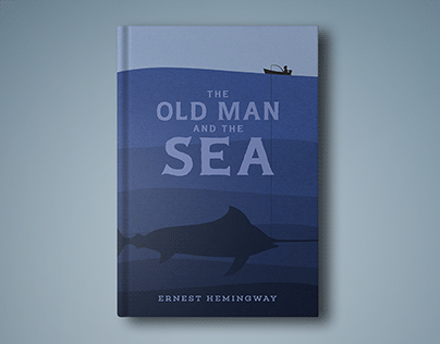 THE OLD MAN AND THE SEA | Creative Book Cover #1