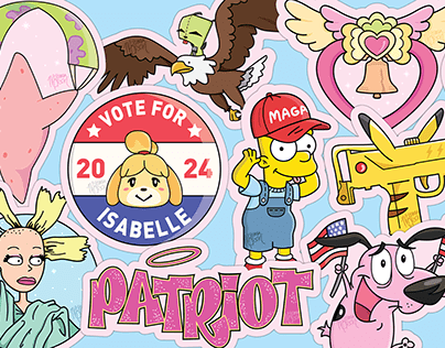 Politically Cute Stickers