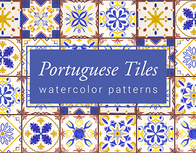 Portuguese Tiles Pattern Collection