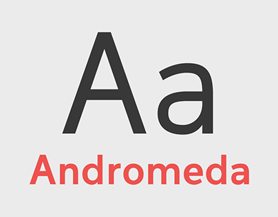 Andromeda Typeface