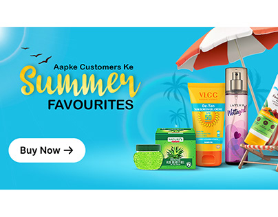 Superstore By NYKAA - Summer Curation Banner