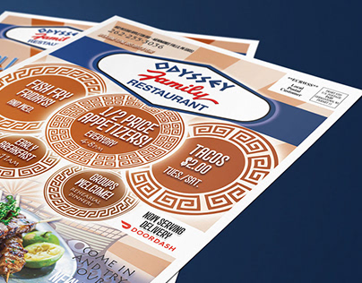 Direct Mail for Odyssey Family Restaurant