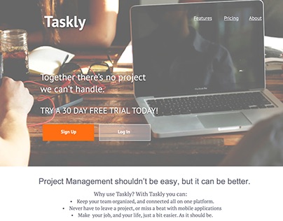 Taskly Website