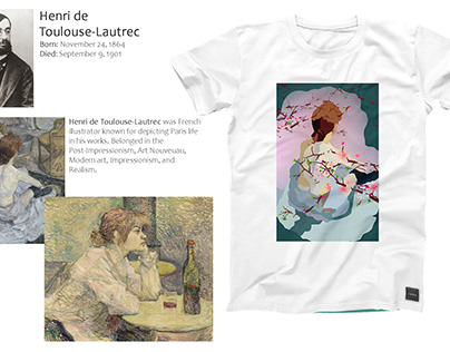 Henri de Toulouse-Lautrec T-Shirt