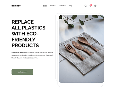 Website design - Bamboo