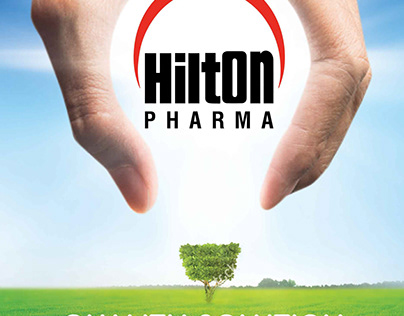 Hilton Pharma Print Ad Design