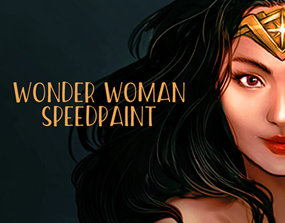 Wonder Woman speedpaint tribute