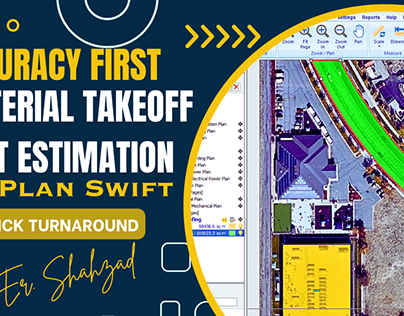 "Get your Detailed material takeoff by planswift"