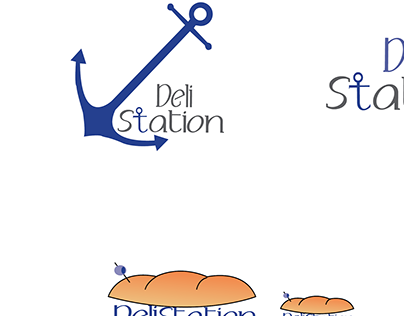 Deli Station Logo Design