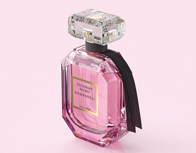 Parfume Victoria's Secret 3D visualization