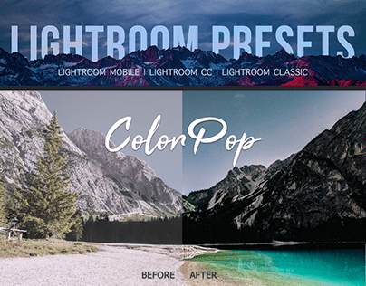ColorPop Mobile & Desktop Lightroom Preset