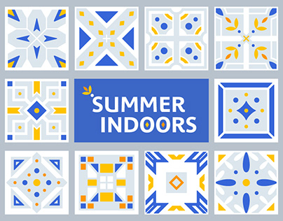 SUMMER INDOORS / tiles collection