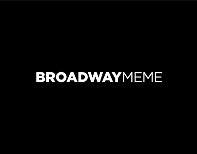 Projeto gráfico digital - Broadway Meme