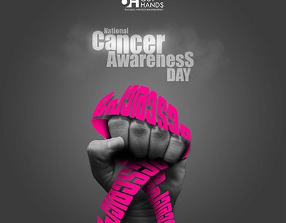 Cancer awareness day - Creative poster malayalam