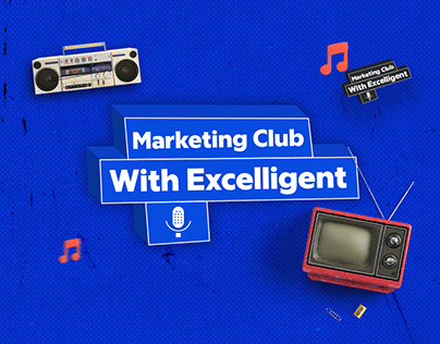 Marketing Club With Excelligent - Logo design
