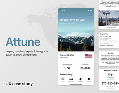 Attune - UX case study