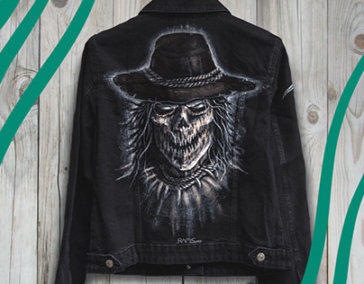 Scarecrow denim jacket