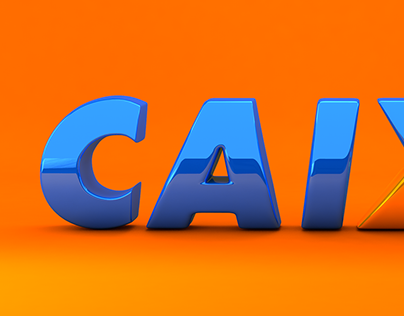 Concept Caixa Logo 3D