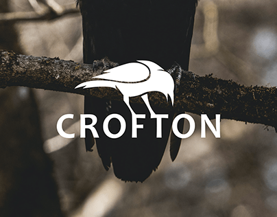 Crofton publishing logo | crow logo