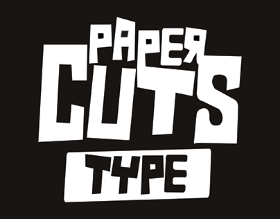 PAPER CUTS TYPEFACE