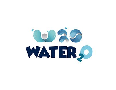 Logo design contest entry for "Water2o"