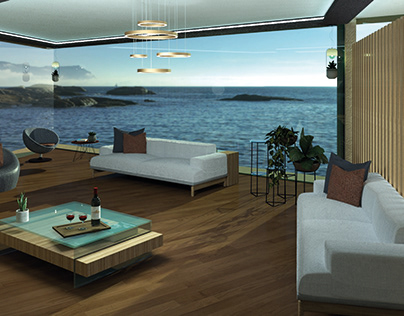 Suite interior design- Coexistencia visual