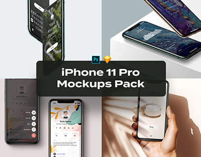 iPhone 11 Pro Mockups Pack