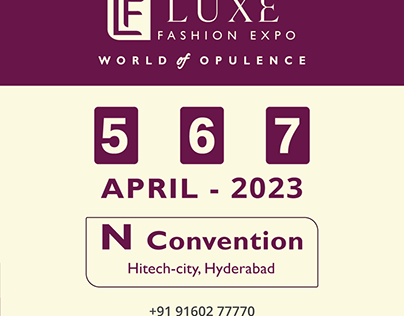 Luxe Fashion Expo | A Luxury Lifestyle Exhibition