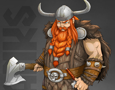 Viking - digital illustration
