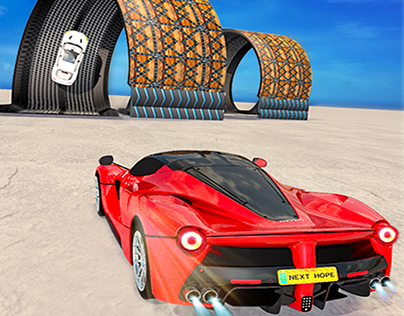 Mega Car Stunts Game