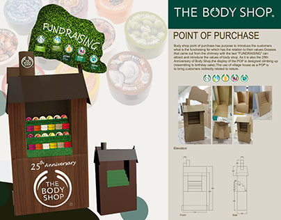 BODY SHOP Point of Purchase Display