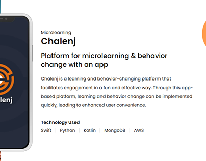 Chalenj - Platform for microlearning & behavior change