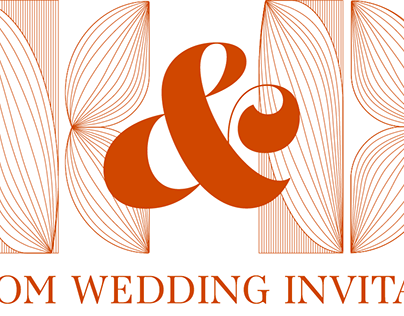 Custom Wedding Invitation