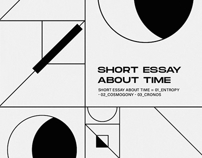 Motion Posters - Short essay about time.