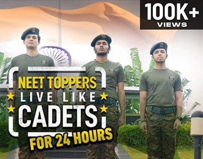 NEET toppers live like cadets for 24 hours