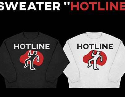 Sweater "Hotline" Design