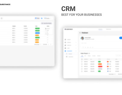 Business CRM - UX/UI Design