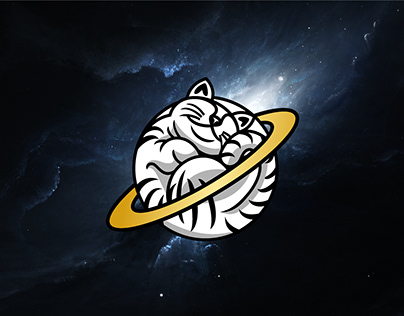 Sleeping Cat Planet Logo