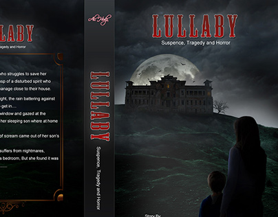 book cover for a horror/thriller novel