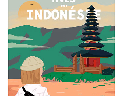 Inès en Indonésie