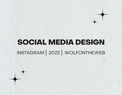 Social Media Design | WOLFONTHEWEB | 2022