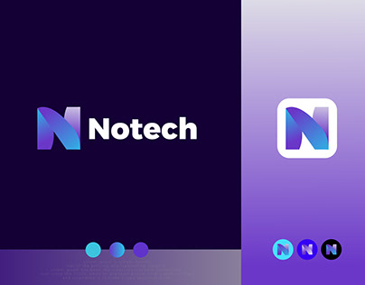Notech company logo design